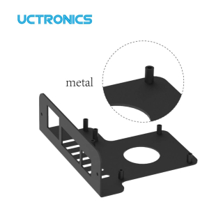 UCTRONICS 19 inch 3U Rack Mount for Raspberry Pi 4, with 8 Mounting Plates, Extendable to Support 12 Units of All Raspberry Pi B