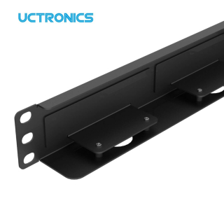 UCTRONICS Blank Covers for 19 inch 1U Raspberry Pi Rackmount, 2-Pack