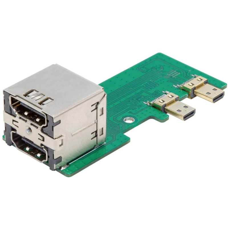 UCTRONICS Micro HDMI to HDMI Adapter Board for Raspberry Pi 4 Model B