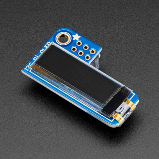 Adafruit PiOLED - 128x32 Monochrome OLED Add-on for Raspberry Pi