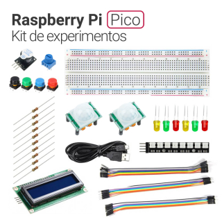 KIT EXPERIMENTOS CON RASPBERRY PI PICO Y MICROPYTHON