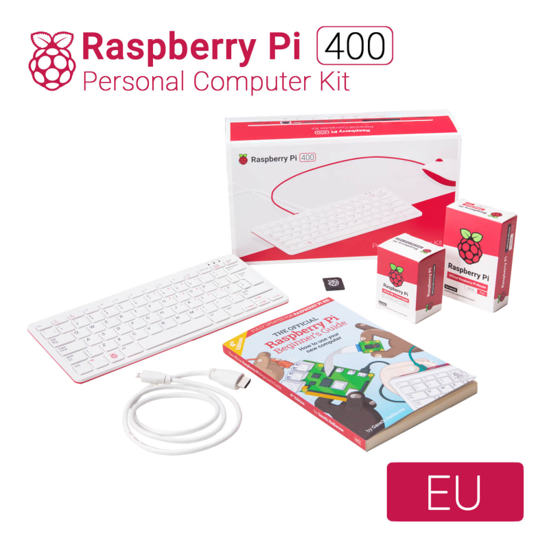 RASPBERRY PI 400 - PERSONAL COMPUTER KIT (EU)