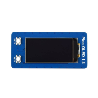 1.3inch OLED Display Module for Raspberry Pi Pico, 64×128, SPI/I2C