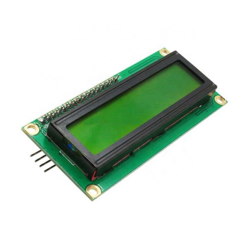 PANTALLA LCD 1602A 16X2 I2C VERDE