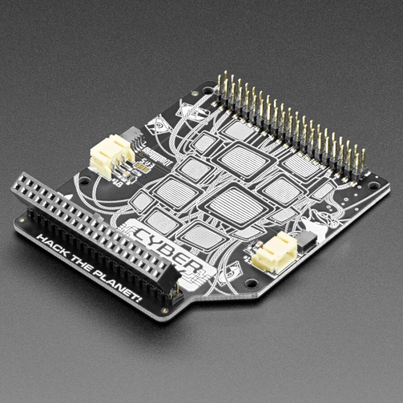 ADAFRUIT CYBERDECK HAT PARA RASPBERRY PI 400