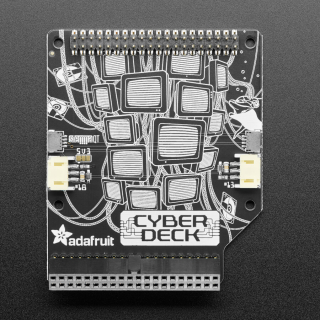 ADAFRUIT CYBERDECK HAT PARA RASPBERRY PI 400