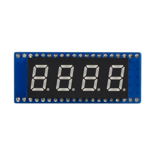 4-digit 8-segment Display Module for Raspberry Pi Pico, SPI-compatible