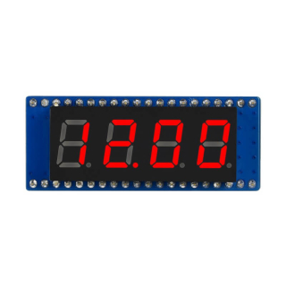 4-digit 8-segment Display Module for Raspberry Pi Pico, SPI-compatible