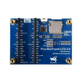 2.8inch Touch Display Module for Raspberry Pi Pico, 262K Colors, 320×240, SPI