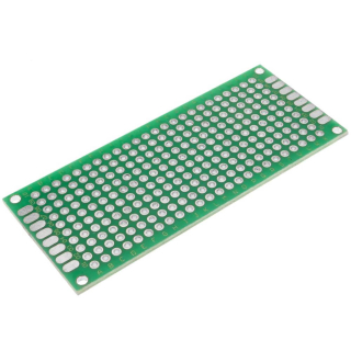 PLACA PCB PROTOTIPOS DOBLE CARA 3x7cm