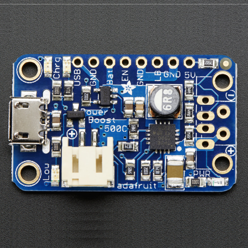 ADAFRUIT POWERBOOST 500 - CARGADOR LIPO 5V @ 500MA+