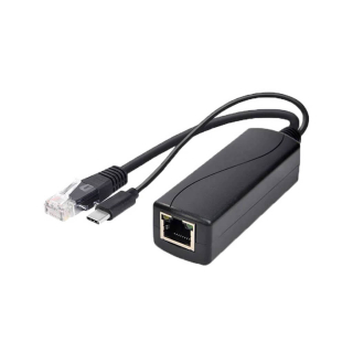 SPLITTER POE 5V 2,4A 12W CONECTOR USB-C