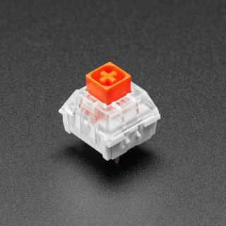 PULSADOR MECANICO KAILH - LINEAR RED - PACK 10 - COMPATIBLE CHERRY MX RED