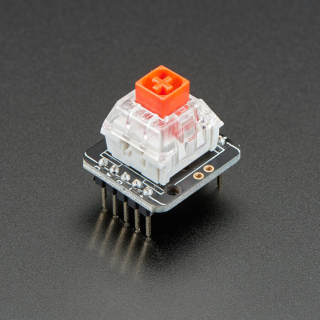 PULSADOR MECANICO KAILH - LINEAR RED - PACK 10 - COMPATIBLE CHERRY MX RED