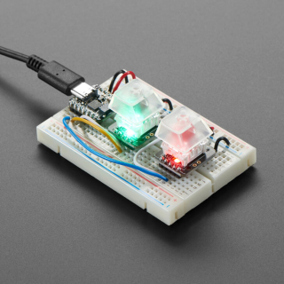 NEOKEY ZOCALO BREAKOUT PARA INTERRUPTOR MECANICO CON NEOPIXEL - COMPATIBLE CHERRY MX