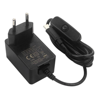 FUENTE ALIMENTACION 5,2V 3A 15,6W USB-C CON INTERRUPTOR