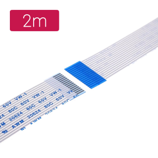 CABLE FLEX CSI/DSI - CAMARA O PANTALLA RASPBERRY PI - 200CM