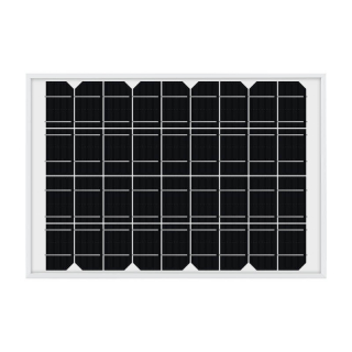 PANEL SOLAR POLISICILIO 18V 10W