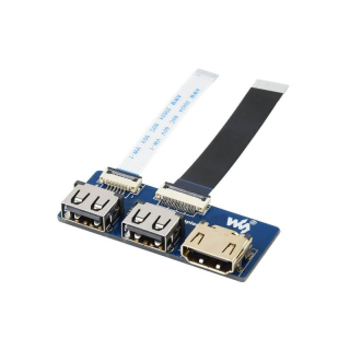 ADAPTADOR USB HDMI PARA MINI BASE BOARD CM4