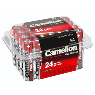 CAMELION PILA ALCALINA AA LR06 1,5V - CAJA 24 PILAS