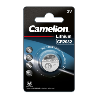 CAMELION PILA BOTON LITIO 3V CR2032 LARGA DURACION