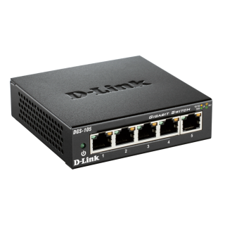 D-LINK DGS-105 SWITCH GIGABIT 5 PUERTOS