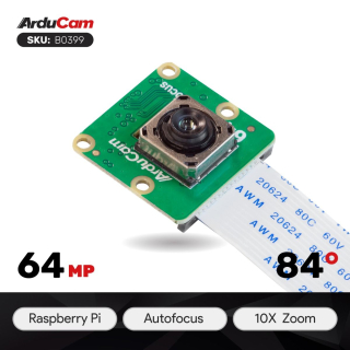 ARDUCAM CAMARA HAWK-EYE 64MPX AUTOFOCUS CSI