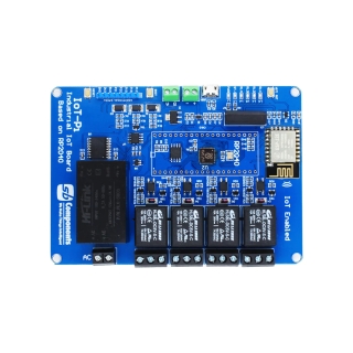 IOTPI 4 CANALES - PLACA IOT INDUSTRIAL - RS485 / WIFI / RP2040 / CARRIL DIN