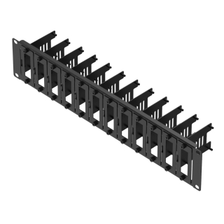 BRACKET RACK 19" 2U PARA 12 RASPBERRY PI