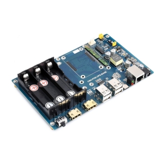 PLACA BASE PARA CM4 - DUAL HDMI - GIGABIT - SAI - POE