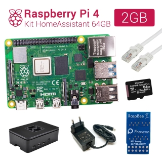 RASPBERRY PI 4 - KIT HOMEASSISTANT CON ZIGBEE HAT