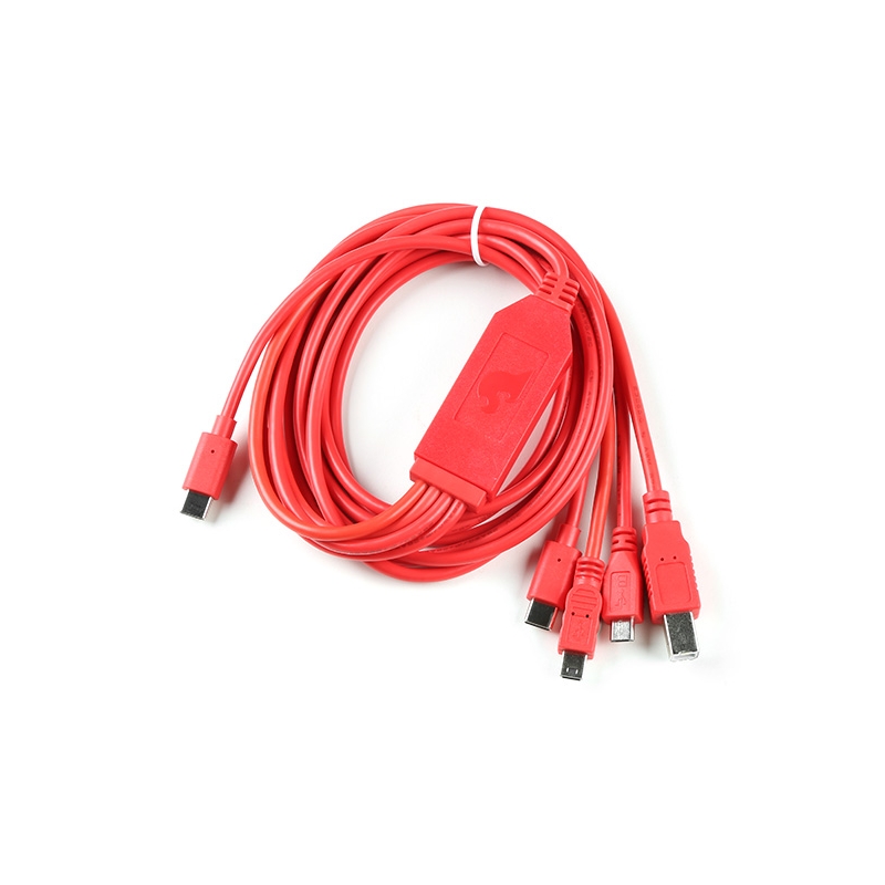 SPARKFUN MULTI-USB CABLE 4-EN-1 - USB-C HOST