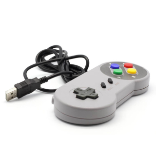 CONTROLADOR RETRO SNES GAMEPAD USB