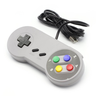 CONTROLADOR RETRO SNES GAMEPAD USB