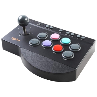 PXN PXN-0082 - ARCADE FIGHSTICK USB - FUNCION TURBO Y MACRO