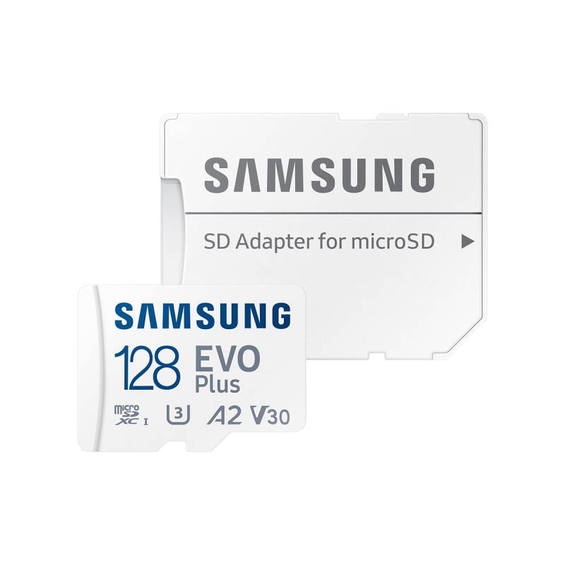 SAMSUNG EVO PLUS MICROSDXC 128GB U3 A2 V30 130MB/S