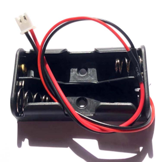 PORTAPILAS 2 PILAS AA LR06 CON CONECTOR JST