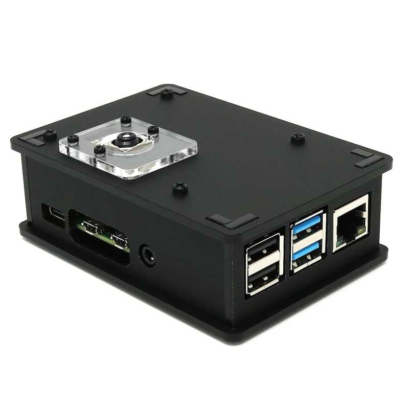 CAJA PARA RASPBERRY PI 4 Y CAMARA OFICIAL