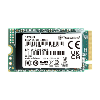 TRANSCEND SSD MTE400S PCIe GEN3 NVMe M.2 2242 - 512GB