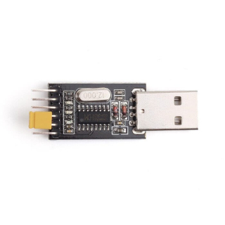 CONVERSOR USB A SERIE RS232 UART TTL 3.3V/5V - CH340G