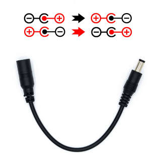 ALARGADOR DC JACK - INVERSOR POLARIDAD