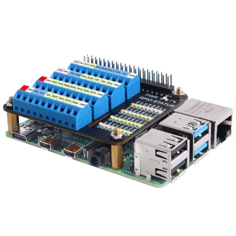River Terminal Raspberry Pi HAT TERMINAL GPIO PARA RASPBERRY PI