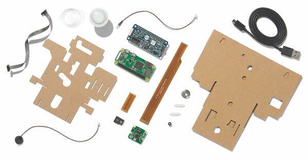 Contenido del Google AIY Vision Kit