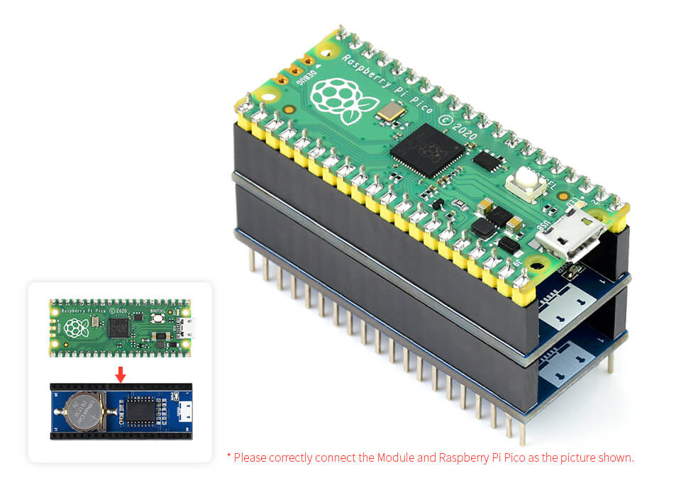 DS3231 en Raspberry Pi Pico