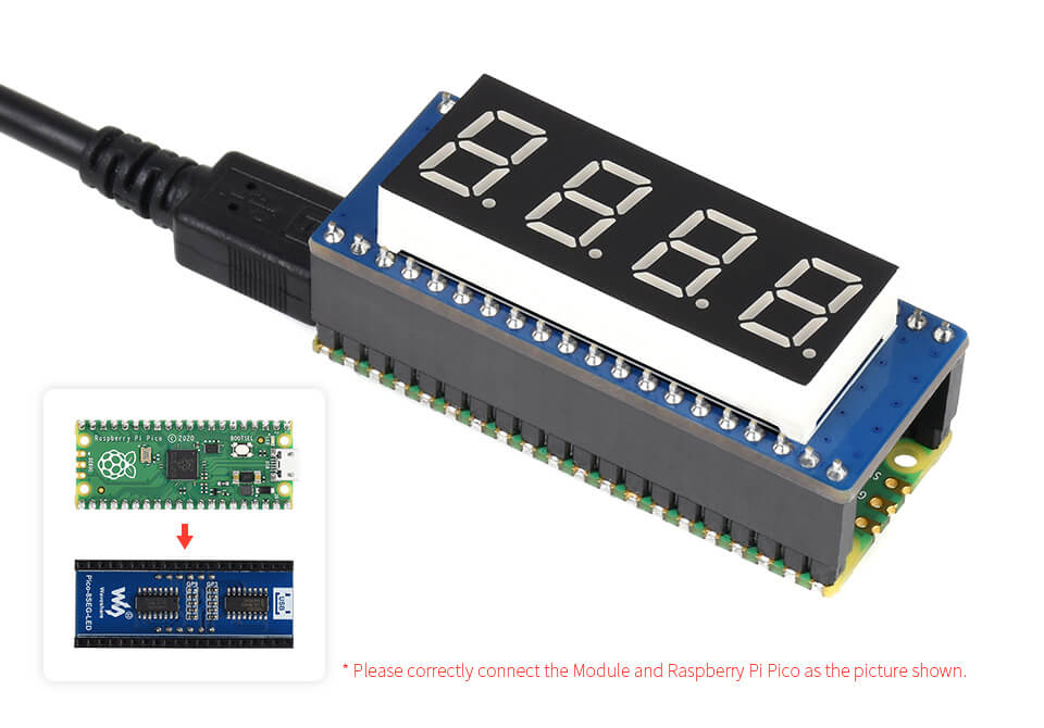 4-digit 8-segment Display Module