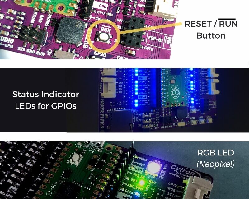 Maker Pi Pico Base (without Pico)