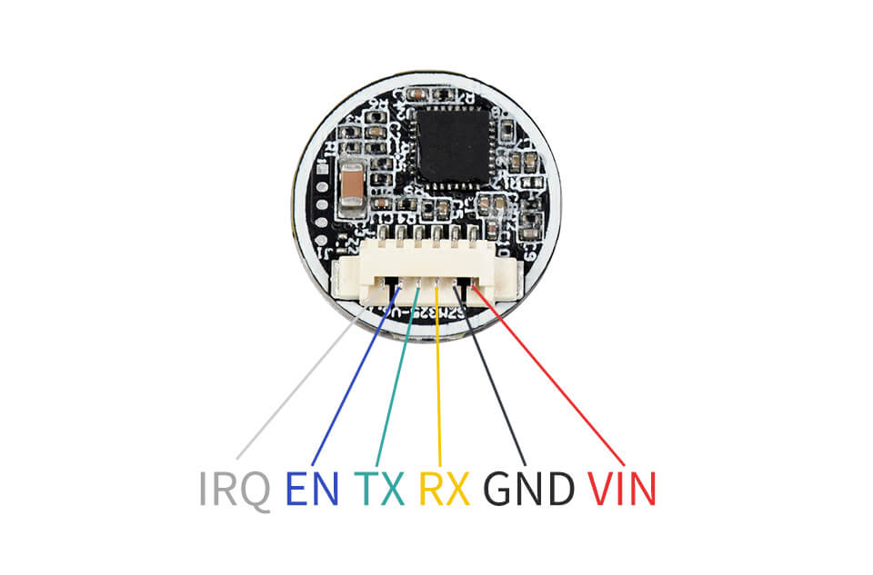 Round-Shaped All-In-One Capacitive Fingerprint Sensor (D), Cortex Processor, 360° Verification