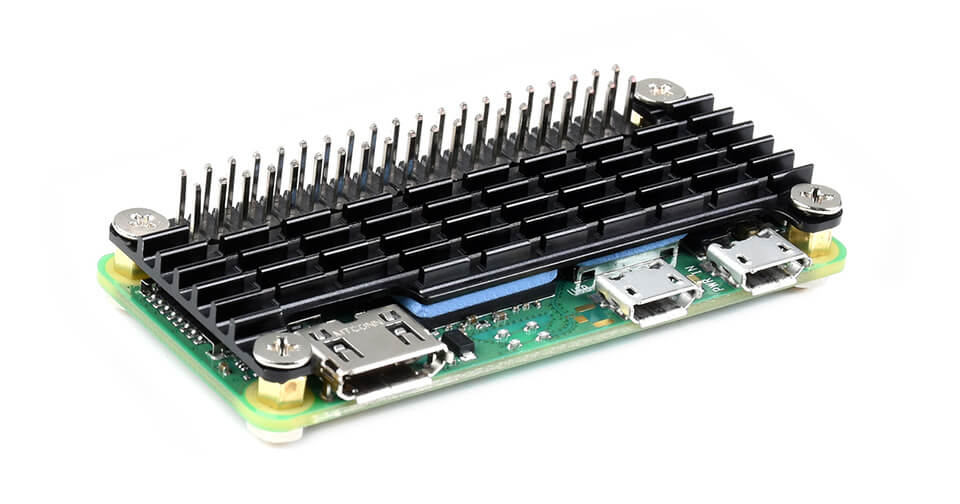 Waveshare Dedicated Aluminum Heatsink for Raspberry Pi Zero Series, Zero / Zero 2 W